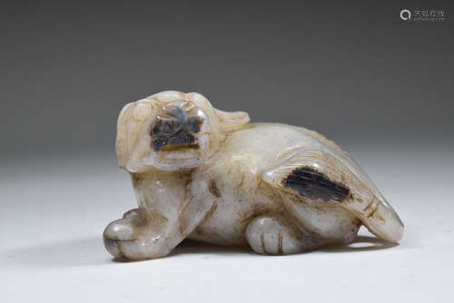 Chinese Jade Beast Figure