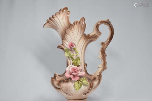 Porcelain Flower Pitcher