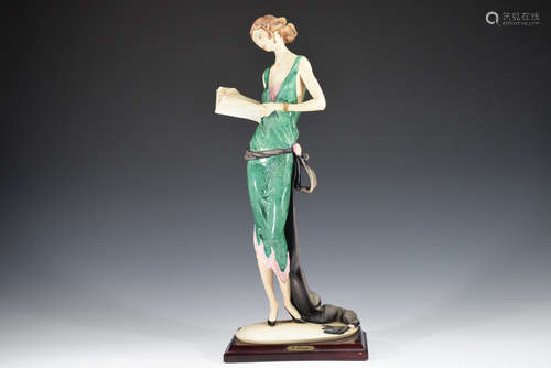 Porcelain Beautiful Lady Figure