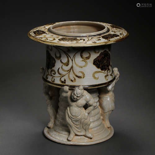 CHINESE NORTHERN SONG DYNASTY CIZHOU WARE FURNACE