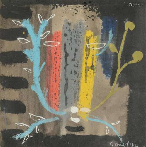 λ John Piper (British 1909-1992), Foliate Head (from screen ...