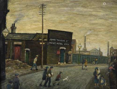 λ Arthur Delaney (British 1927-1987), Street Scene - Ancoats