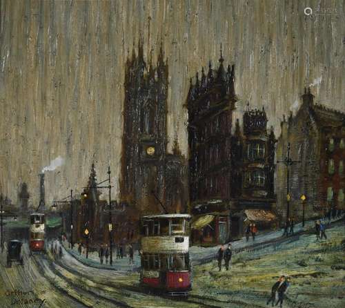 λ Arthur Delaney (British 1927-1987), Manchester Cathedral