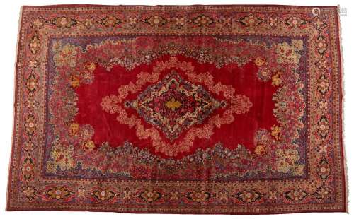 Large Red Persian Rug Carpet