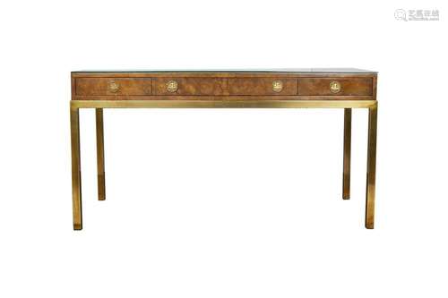 Mastercraft Mid-century Burlwood Desk