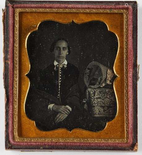 19th c. Daguerreotype Portrait of a Woman