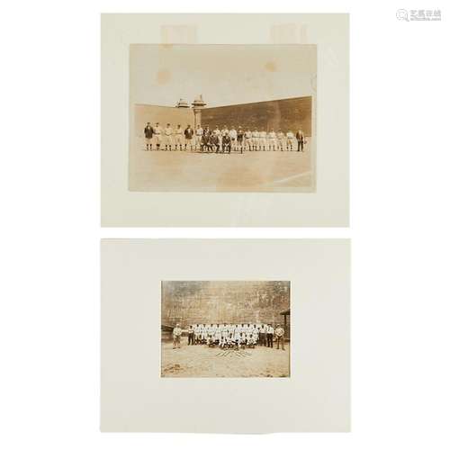 Grp: 2 Prison Baseball Photographs Early 20th c.