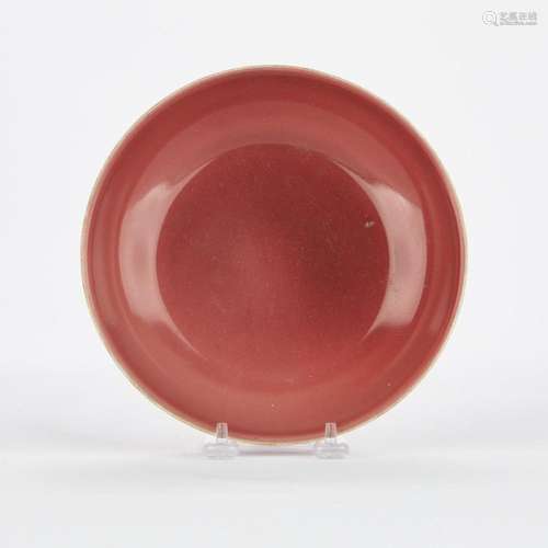 Chinese Oxblood Porcelain Bowl