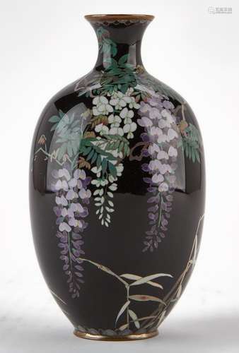 Japanese Meiji Cloisonne Vase Namikawa Workshop