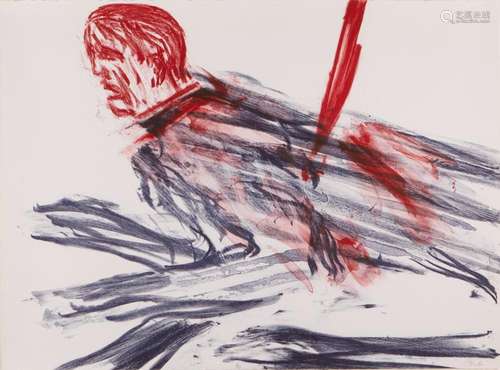 Leon Golub " Wounded Sphinx II" Lithograph