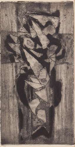 Ward Lockwood "Cruciform" Intaglio