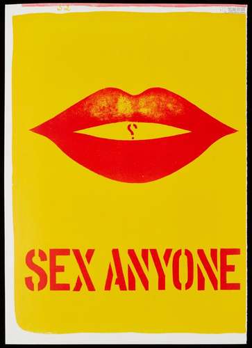 Robert Indiana "Sex Anyone" Lithograph