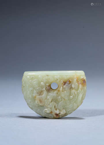 A Chinese Jade Figure Ornament