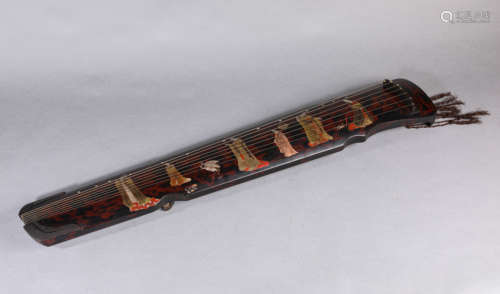 A Chinese Gu Qin Musical Instrument