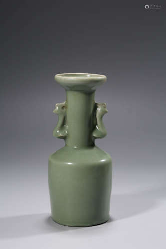 A Chinese Porcelain Long Quan Vase