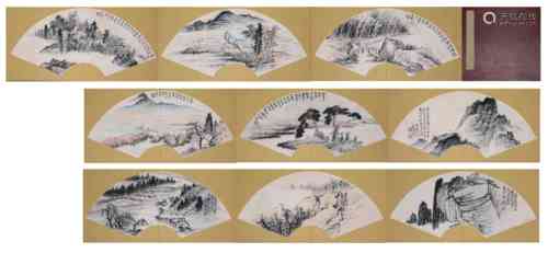 A Chinese Scroll Painting by Shi Tao