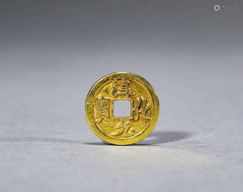 A Chinese Gold Coin