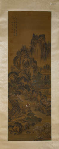 A Chinese Scroll Painting by Liu Song Nian