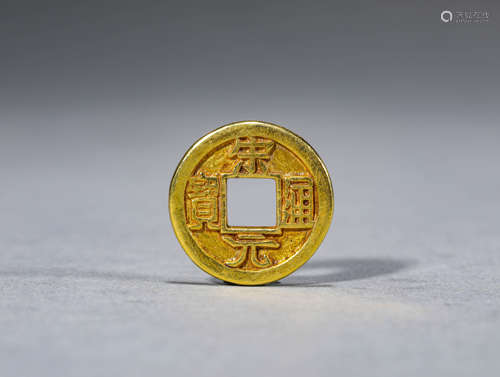 A Chinese Gold Coin