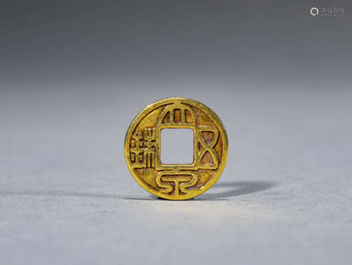 A Chinese Gold Coin