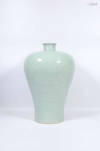 Period Of Qianlong Green Glaze Porcelain 