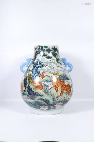 Period Of Yongzheng Famille Rose Porcelain Vessel, China