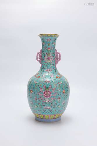 Period Of Qianlong Famille Rose Porcelain 