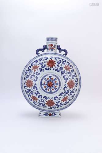 Period Of Qianlong Blue And White Porcelain Underglaze 