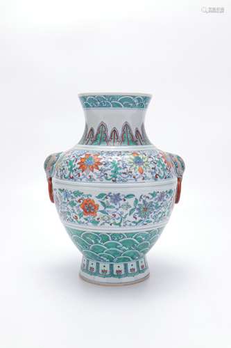 Period Of Qianlong Doucai Porcelain 