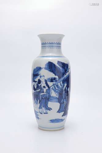 Period Of Kangxi Blue And White Porcelain 