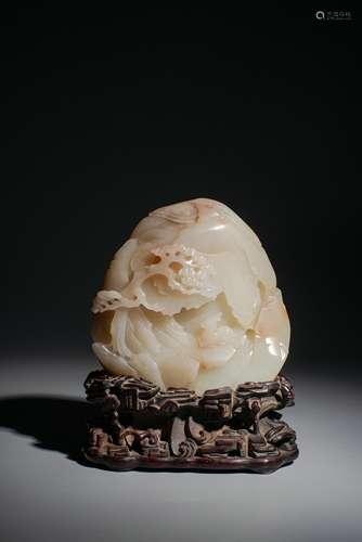 Qing Dynasty Hetian Jade Shanzi, China