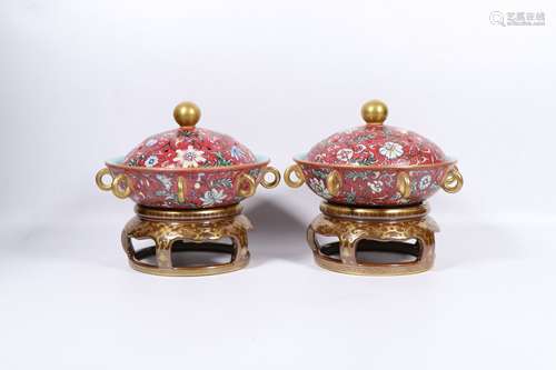 Pair Of Period Of Qianlong 