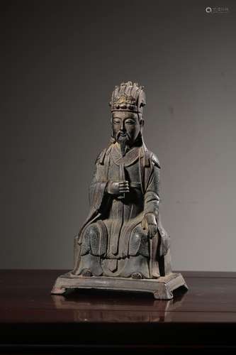 Qing Dynasty Bronze Statue, China