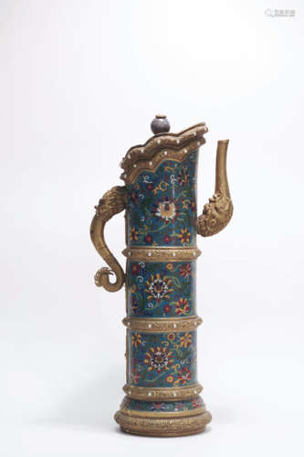 Cloisonne Enamel Ewer