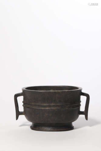 Bronze String Double-Eared Censer