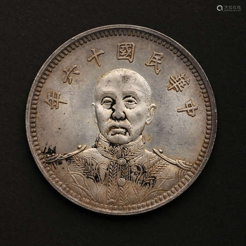 MODERN CHINESE FINE SILVER COIN