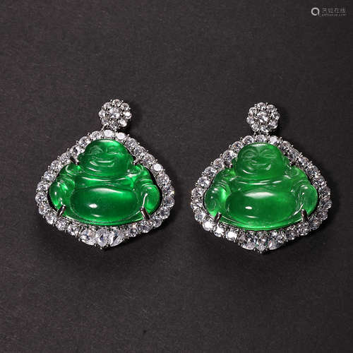 A PAIR OF MODERN CHINESE JEWELRY