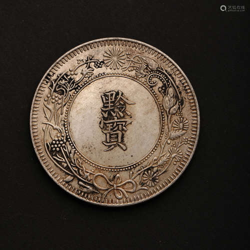 MODERN CHINESE FINE SILVER COIN