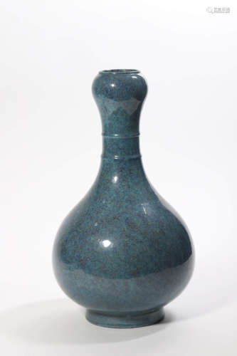 Lujun Glaze Garlic-Head-Shape Vase