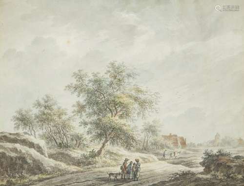 WICART Nicolas (Utrecht 1748-1815)<br />
"Scène rurale ...