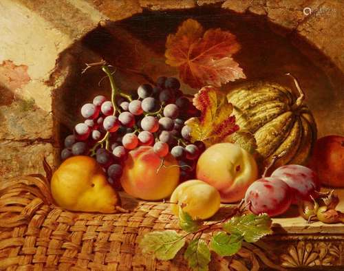 École anglaise du XXe siècle<br />
Nature morte aux fruits<b...