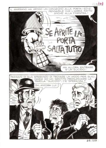 MAGNUS, Alan Ford - Un tiro mancino, n 65 page 107