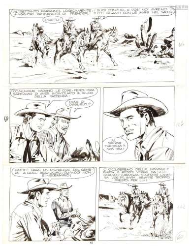 MUZZI VIRGILIO - GALEP, Tex - Sunset ranch, n. 150 page 40