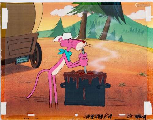 PANTERA ROSA, The Pink Panther - Animation cel