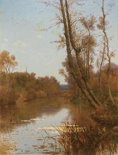 26. Jean LARONZE (1852-1937) Rivière