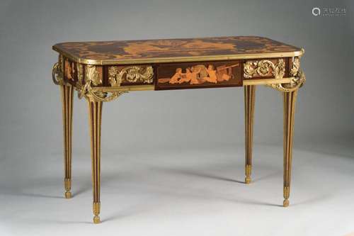 79. Emmanuel Alfred BEURDELEY (dit Alfred II) Table rectangu...