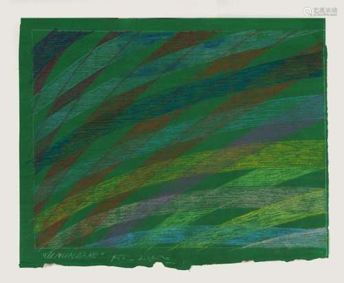 Piero DORAZIO (1927-2005) - Senza titolo - Gouache et crayon...