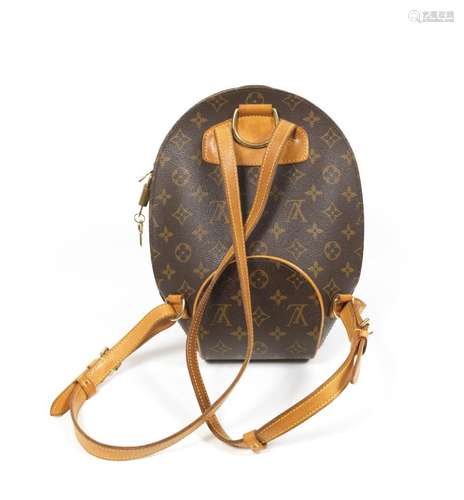 LOUIS VUITTON - Sac à dos modèle Ellipse - En toile monogram...