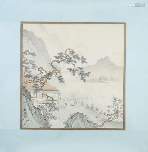 Wang Xinjing, Chinese watercolor landscape painting