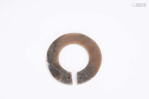 Chinese Ancient jade Jue Disc